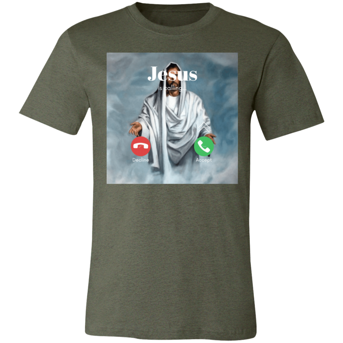 Andriod “Jesus is Calling Short-Sleeve T-Shirt