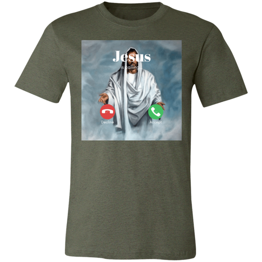 Andriod “Jesus is Calling Short-Sleeve T-Shirt