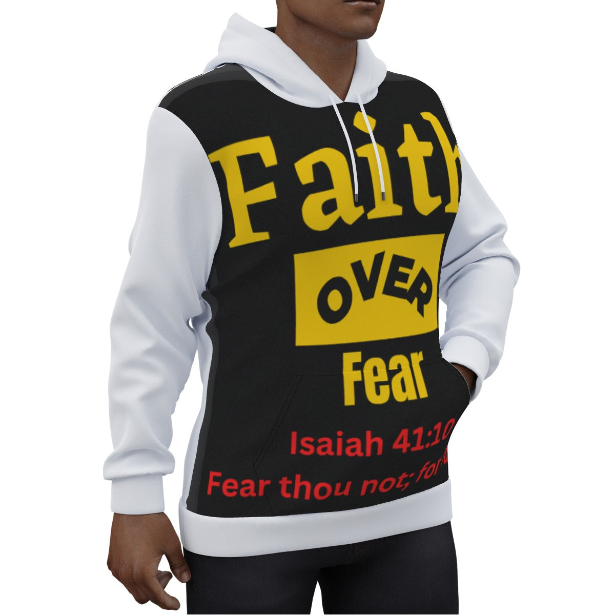 All Over Faith Men's Pullover Hoodie